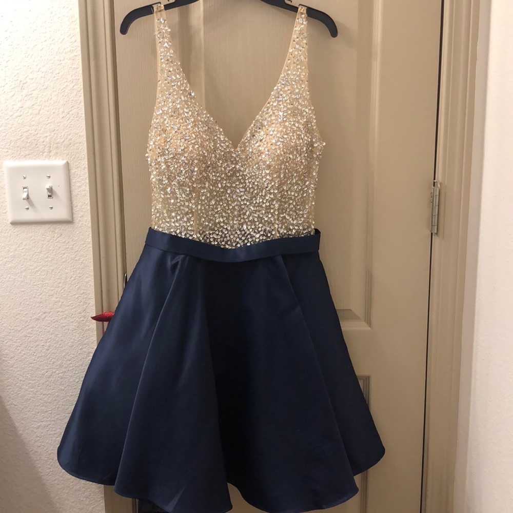 Navy Blue Dress